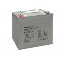 Re-battery: acid-lead; 12V; 55Ah; AGM; maintenance-free | ACCU-HP55-12/Q  | 53067