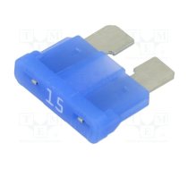 Fuse: fuse; 15A; 32VDC; push-in; automotive; 19mm; tin alloy; ATOF | 0287015.L  | 0287015.L