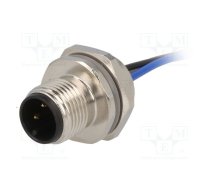 Socket; M12; PIN: 3; male; A code-DeviceNet / CANopen; cables; IP67 | T4171210003-001  | T4171210003-001