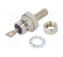 Diode: rectifying; 1.2kV; 25A; cathode to stud; DO5; M5; screw type | ZB25AR12V-HUA  | ZB25AR 1200V