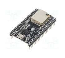 Dev.kit: WiFi; I-PEX (u.FL),pin strips,USB micro; Flash: 4MB  (EN) | ESP32-DEVKITC-32UE