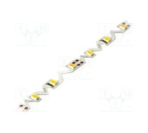 LED tape; LED/m: 60; 2835; 12VDC; IP20; bendable,S shape; W: 6mm | HH-BLGE-2835FWNAA  | HH-S60F006-2835S BLUE WHITE PCB IP20