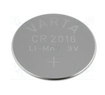 Battery: lithium; CR2016,coin; 3V; 90mAh; non-rechargeable; 1pcs. | BAT-CR2016/VA | 6016 101 501