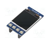 Display: LCD; graphical; 128x128; 52x26.5mm; 1.44"; PIN: 40; RGB | WSH-19576  | 19576