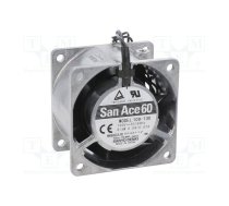 Fan: AC; axial; 60x60x38mm; 19.8m3/h; 28dBA; ball; 2600rpm; 100VAC | 109-130  | 109-130