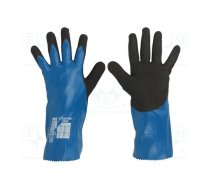 Protective gloves; Size: 9,L; blue; HPPE,nitryl,polyester; Dexcut | WG-758L-L/09  | 52976
