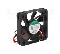 Fan: DC; axial; 12VDC; 50x50x10mm; 21.97m3/h; 30.7dBA; slide; 26AWG | EE50101S1-999-A  | EE50101S1-1000U-999