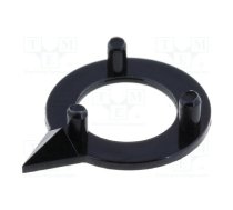 Pointer; polyamide; black; 10mm; -20÷70°C | G10W-B  | 4010003