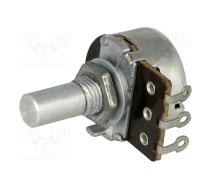 Potentiometer: shaft; single turn; 4.7kΩ; 200mW; ±20%; on panel | PR185-4K7-A-P1  | PR185-4K7-A16P1