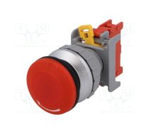 Switch: emergency stop; 30mm; Stabl.pos: 2; NC; red; IP65; XLEB30 | XLEB30-1-C  | LEB30-1/C