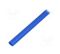 Heat shrink sleeve; glueless; 4: 1; 8mm; L: 1m; blue; polyolefine | RCH1-8/2X1BL  | WRJCC8000200010030E1