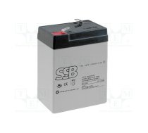 Re-battery: acid-lead; 6V; 5Ah; AGM; maintenance-free; 70x47x101mm | ACCU-HP5-6/S  | SB5-6