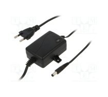 Power supply: switching; 12VDC; 1A; Out: 5,5/2,5; 12W; 90÷264VAC | CLD-1212-INT-EB25  | CLD-1212-INT-EB25