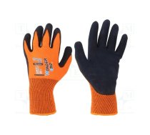 Protective gloves; Size: 9,L; orange; acrylic,latex; Thermo Lite | WG-320-L/09  | 53740