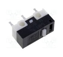 Microswitch SNAP ACTION; 1A/125VAC; without lever; SPDT; ON-(ON) | DM100P110-3  | DM1-00P-110-3