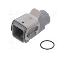 Enclosure: for rectangular connectors; size 1; with latch; M20 | 1788840000  | 1788840000 HDC 04A KOLU 1M20G