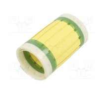 Heat shrink markers; 50mm; yellow; Shrinking ratio: 2: 1 | D87851-000  | D87851-000