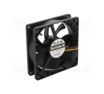 Fan: DC; axial; 24VDC; 92x92x25mm; 105.6m3/h; 43dBA; ball bearing | 9A0924G4011  | 9A0924G4011