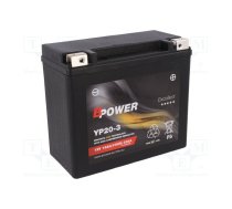 Re-battery: acid-lead; 12V; 18Ah; AGM; maintenance-free,right + | ACCU-YP20-3/BP  | YP20-3