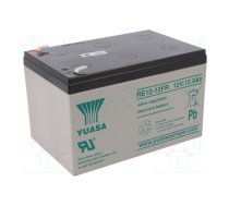 Re-battery: acid-lead; 12V; 12Ah; AGM; maintenance-free; 4.15kg | ACCU-RE12-12/Y  | RE12-12FR