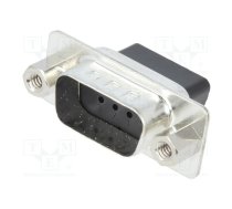 D-Sub; PIN: 9; plug; male; for cable; crimped; Type: w/o contacts | DBC09-SP-J  | DBC09-SP-J