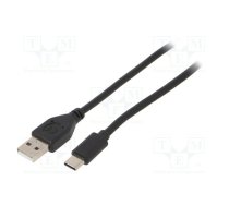 Cable; Cablexpert; USB 2.0; USB A plug,USB C plug; gold-plated | CCP-USB2-AMCM-6 | CCP-USB2-AMCM-6