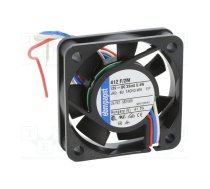 Fan: DC; axial; 12VDC; 40x40x10mm; slide | 412F/2M  | 412F/2M