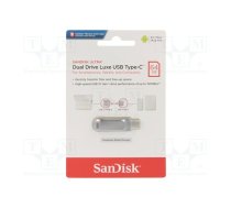 Pendrive; USB 3.1; 64GB; R: 150MB/s; ULTRA DUAL DRIVE LUXE | SDDDC4-064G-G46 | SDDDC4-064G-G46