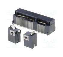 Connector: PCI Express mini; horizontal; SMT; gold-plated; PIN: 52 | 119A-92A00.SET  | 119A-92A00-R02 SET