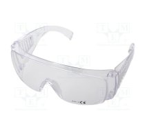 Safety spectacles; Lens: transparent; Protection class: S | LAHTI-L1500100 | L1500100