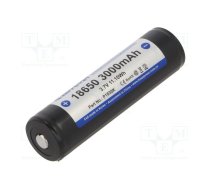 Re-battery: Li-Ion; 18650,MR18650; 3.7V; 3000mAh; Ø18.7x68.5mm | ACCU-18650H/SPCB  | KP ICR18650-300PCM