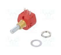 Potentiometer: shaft; single turn; 10kΩ; 1W; ±10%; 6.35mm | 1676979-4  | TW1103KA