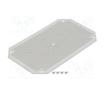 Mounting plate; plastic; perforated | NEOMPI3222  | NEO MPI 3222