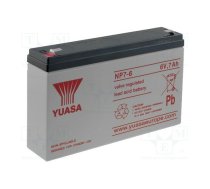 Re-battery: acid-lead; 6V; 7Ah; AGM; maintenance-free; 1.35kg | ACCU-HP7-6/Y  | NP7-6