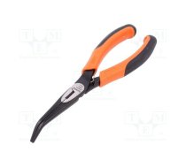 Pliers; curved,half-rounded nose,universal,elongated; 200mm | SA.2427G-200IP  | 2427 G-200IP