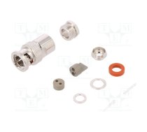 Connector: BNC; plug; male/female; straight; 50Ω; RG108; for cable | 31-224  | 031-224