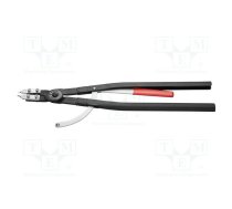 Pliers; for circlip; internal; 122÷300mm; Pliers len: 570mm | KNP.4410J5 | 44 10 J5