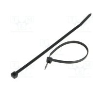 Cable tie; L: 200mm; W: 4.8mm; polyamide; 220N; black; Ømax: 50mm | BMN2048  | BMN2048
