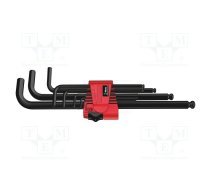 Wrench: hex key-set; Hex Plus,spherical; 9pcs. | WERA.05022086001 | 05022086001