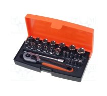 Wrenches set; 6-angles,socket spanner; tool steel; 25pcs. | SA.SL25  | SL25