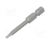 Screwdriver bit; hex key; HEX 2mm; 1/4"; Overall len: 50mm | PH-1212645 | SF-BIT-HEX 2-50
