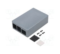 Enclosure: for computer; aluminium; natural; X: 64mm; Y: 95mm | KKSB-2024894  | 202-4894