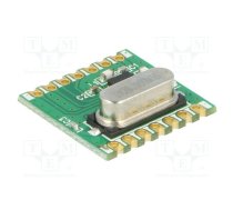 Module: RF; FM receiver; FSK,GFSK,OOK; 868MHz; 4-wire SPI; SMD | RFM219S-868S1  | RFM219SW-868S1