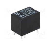 Relay: electromagnetic; SPDT; Ucoil: 24VDC; Icontacts max: 3A; LU | LU-24  | LU-24