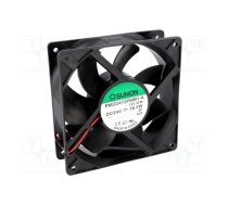 Fan: DC; axial; 24VDC; 120x120x38mm; 322.8m3/h; 54dBA; ball bearing | PMD2412PMB1A  | PMD2412PMB1-A(2).GN