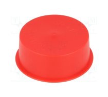 Plugs; Body: red; Out.diam: 51.4mm; H: 19mm; LDPE; push-in; SafeCAP | SP503  | 14200 -AS