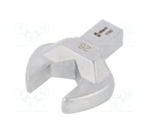 Wrench tip; torque,spanner; Spanner: 26mm; Socket size: 14x18mm | WERA.05078680001 | 05078680001