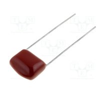 Capacitor: polyester; 47nF; 400VDC; 10mm; ±10%; 12x3.7x8.6mm; THT | MPEM-47NR10/400  | MPEM-47NR10/400