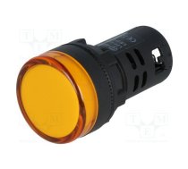 Control lamp; 22mm; L22; -20÷60°C; Illumin: LED; 230V; Ø22.5mm; IP65 | L22-Y-220  | L22 220VAC Y