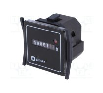 Counter: electromechanical; working time; mechanical indicator | SX-HK46  | HK46.55.230VAC/50HZ + HK46DIN